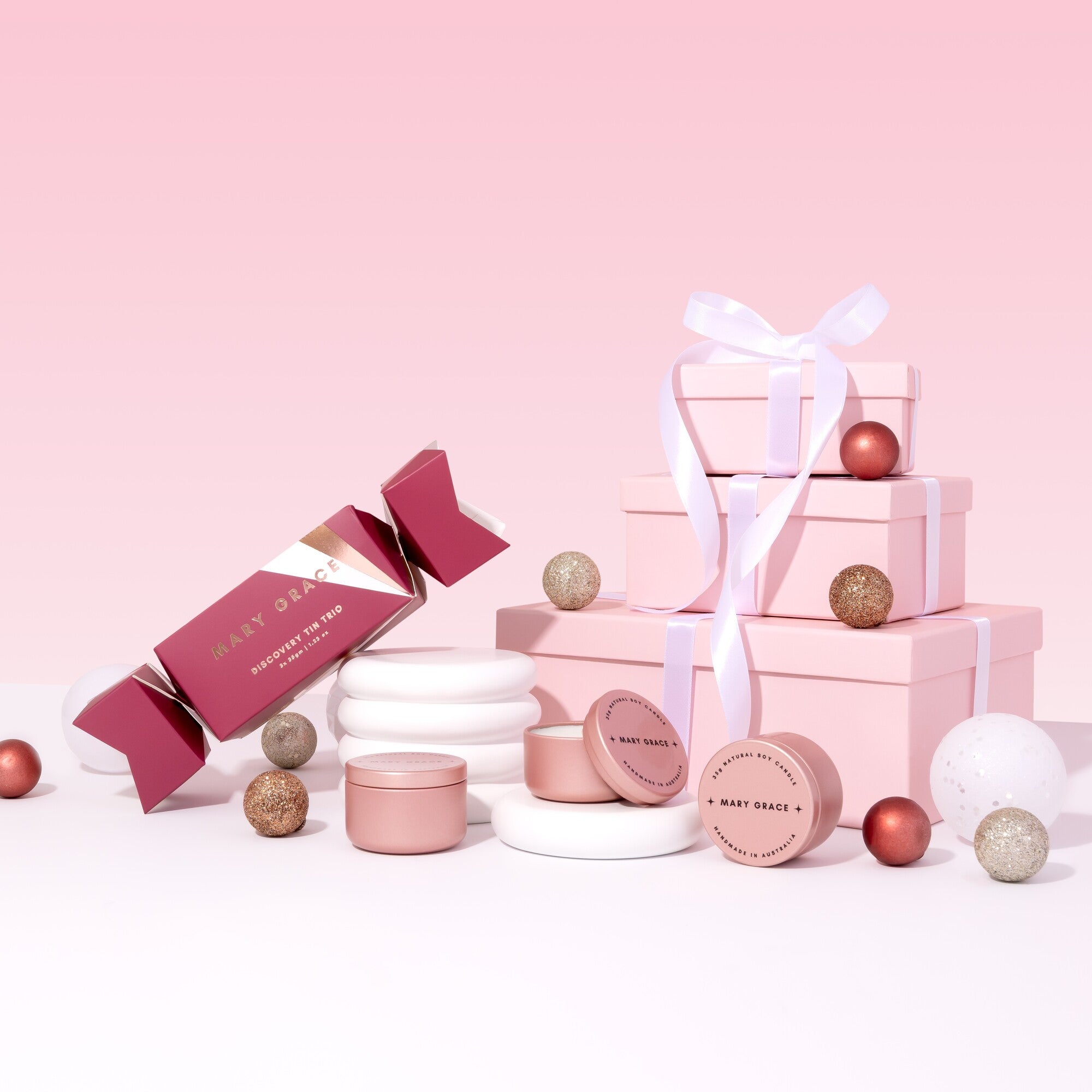 Christmas Cracker 35g Tin Gift Set (4 Pack)