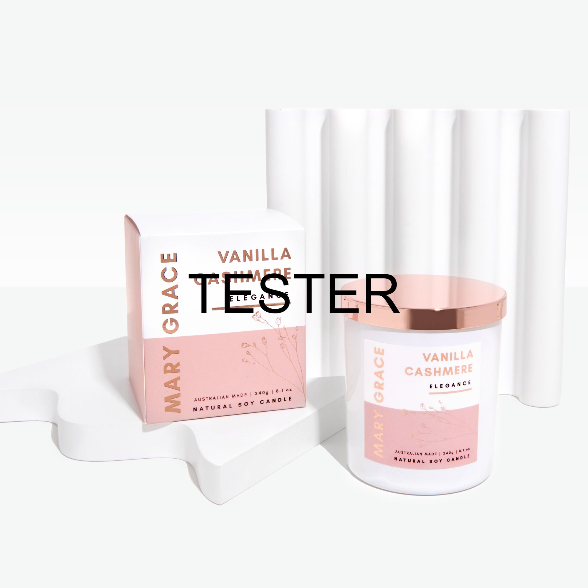 Vanilla Cashmere Jar Candle TESTER