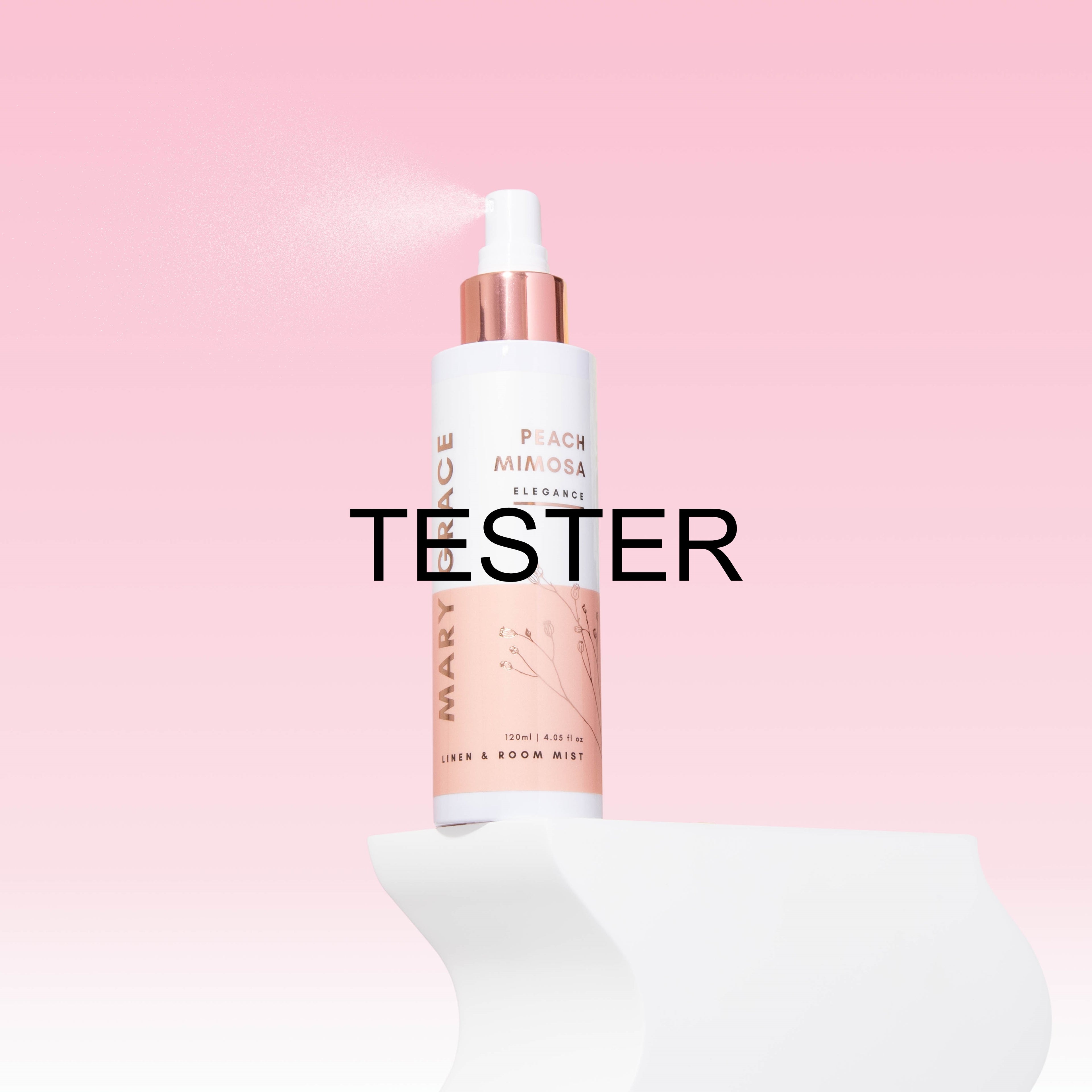 Peach Mimosa Linen & Room Mist TESTER
