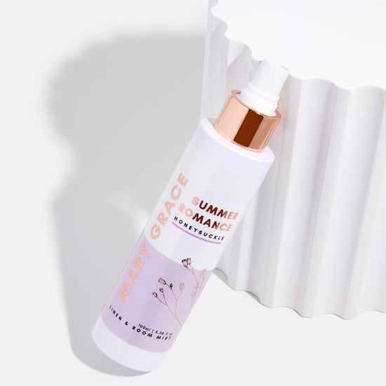 Summer Romance - Japanese  Honeysuckle Linen & Room Mist (4 Pack)