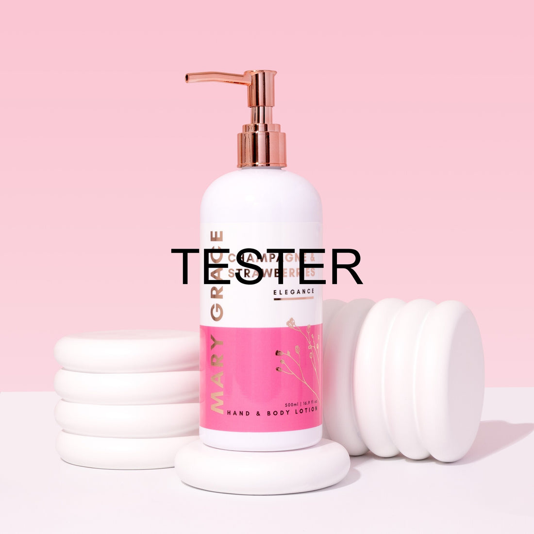 Champagne &amp; Strawberries Hand &amp; Body Lotion TESTER