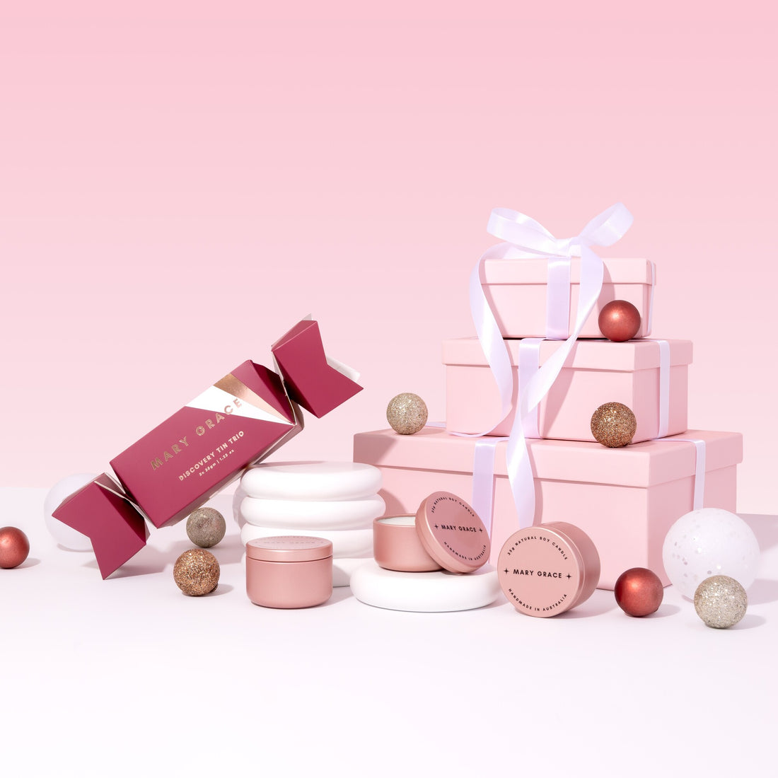 Christmas Cracker 35g Tin Gift Set (4 Pack)