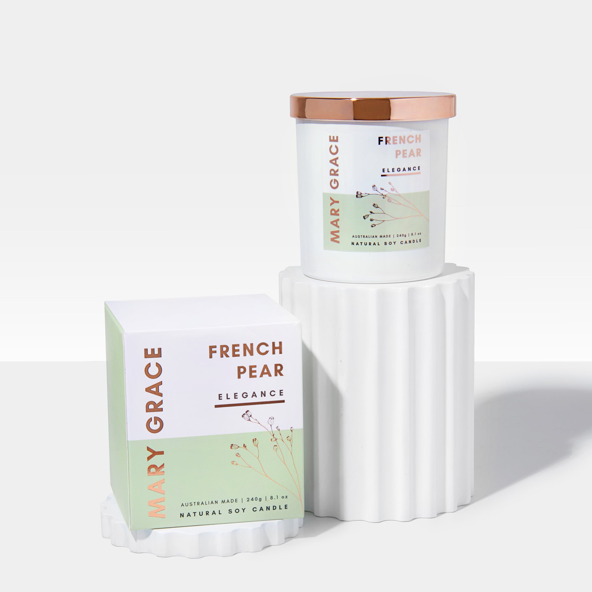 French Pear Jar Candle (4 Pack)