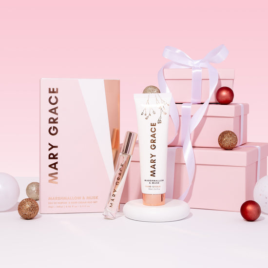 Marshmallow & Musk Hand Cream & Eau De Parfum Gift Set (4 Pack)
