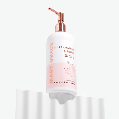 Marshmallow &amp; Musk 500ml  Hand &amp; Body Wash (4 Pack)