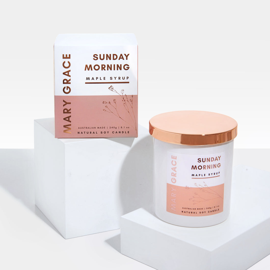 Sunday Morning - Maple Syrup Jar Candle (4 Pack)