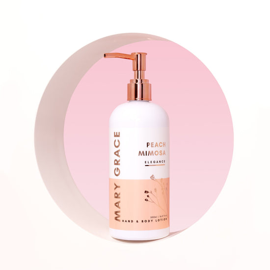 Peach Mimosa 500ml  Hand & Body Lotion (4 Pack)