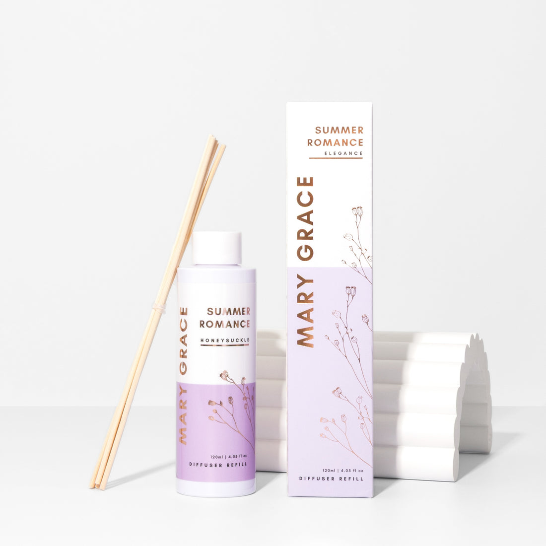 Summer Romance - Japanese Honeysuckle Diffuser Refill (4 Pack)