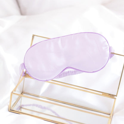 Luxe Satin Sleep Mask - Lilac (4 Pack)