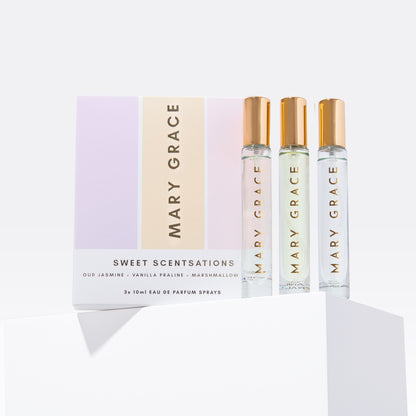 Sweet Scentsations Perfume Trio Set (4 Pack)
