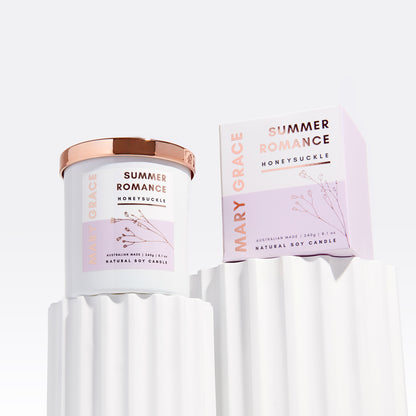 Summer Romance - Japanese  Honeysuckle Jar Candle (4 Pack)