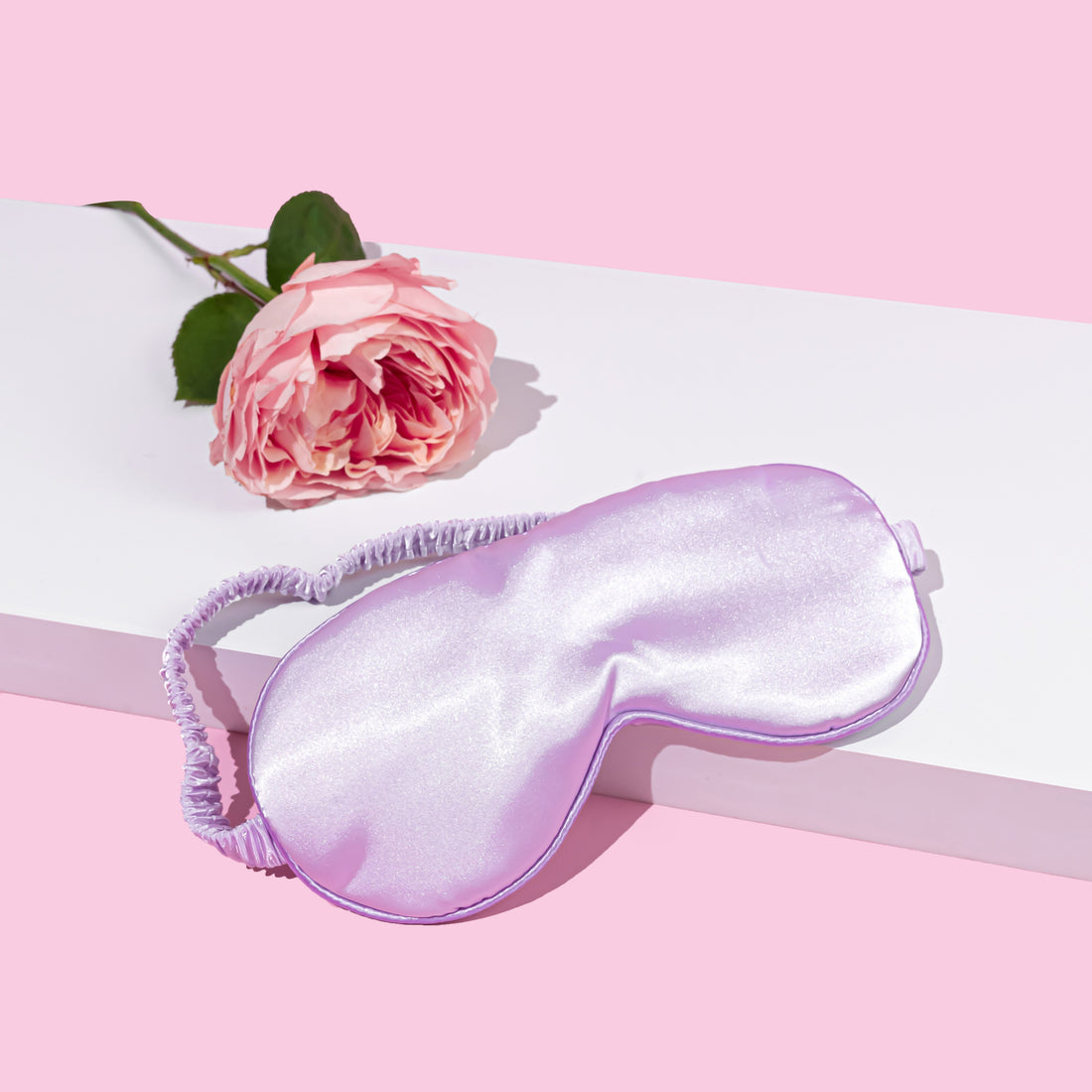 Luxe Satin Sleep Mask - Lilac (4 Pack)